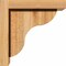 Ekena Millwork Carmel Rough Sawn Corbel w/Backplate, Western Red Cedar, 6"W x 8"D x 8"H COR06X08X08CAR01RWR - alternate 3